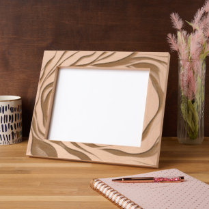 wave etched frames