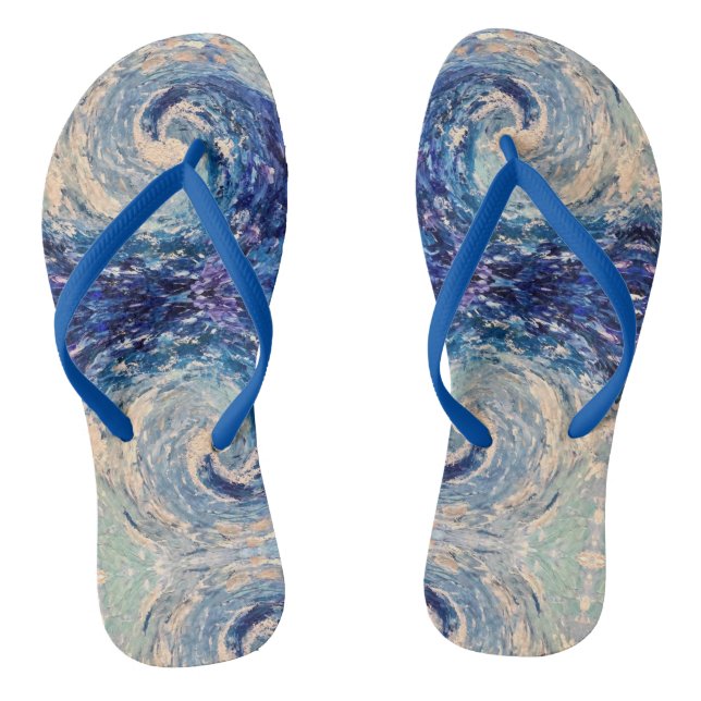 Wave Flip Flops (Footbed)
