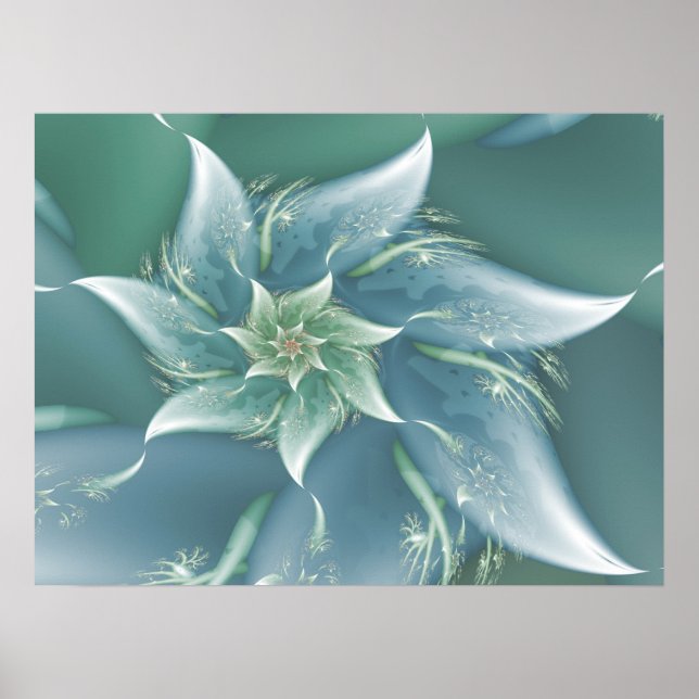 Wave Fractal Poster (Front)