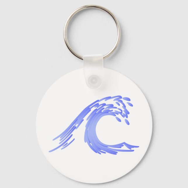 Wave Key Ring (Front)