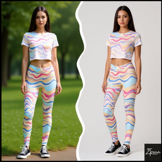 wave  leggings (Creator Uploaded)