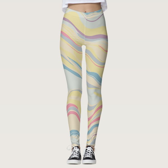 wave  leggings (Front)