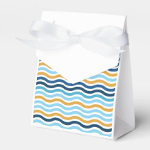 Wave Lines Colour Blue and Yellow