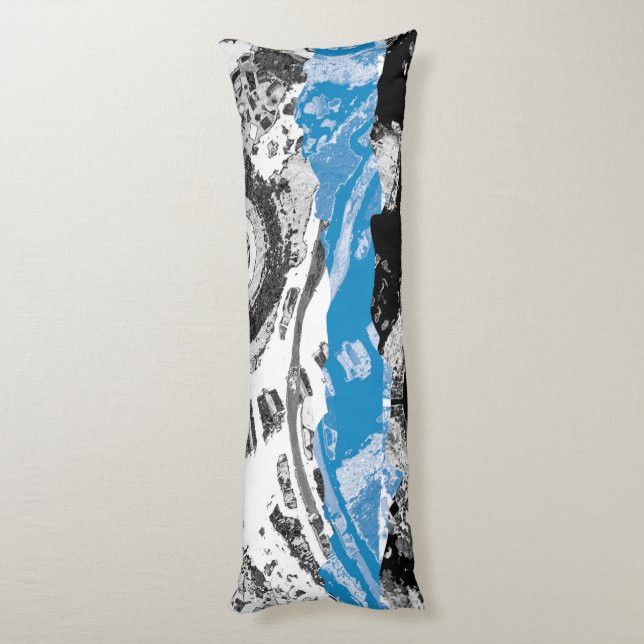 Wave Mechanism – Custom Body Pillow (20" x 54") (Back (Vertical))