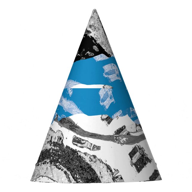 Wave Mechanism – Custom Party Hat (6" Height) (Front)