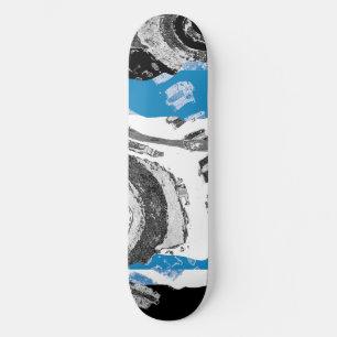 Wave Mechanism – Custom Skateboard (7.75" Deck)