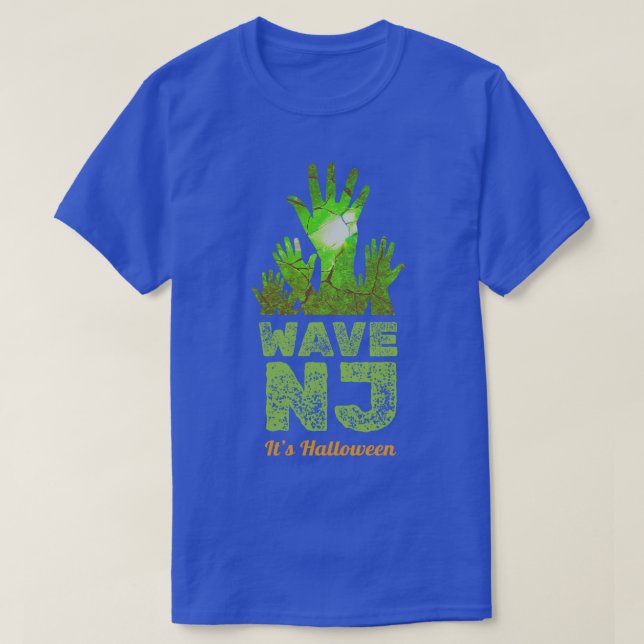 Wave NJ Its Halloween T-Shirt (Design Front)