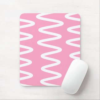 Wave No. 6 - Mouse Pad (Flamingo Pink)