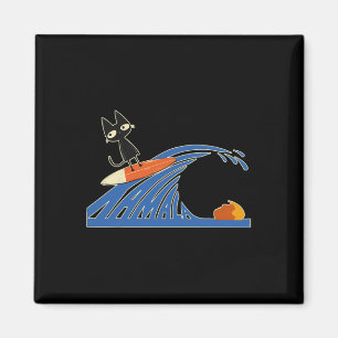 Wave Of Blue Cats Blue Cats Wave For Kamala Cats F Magnet
