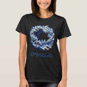 Wave Of Blue Cats For Kama  T-Shirt