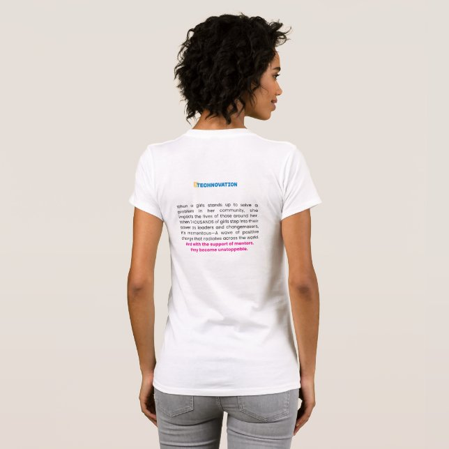 Wave of Change World Map Tee (Back Full)