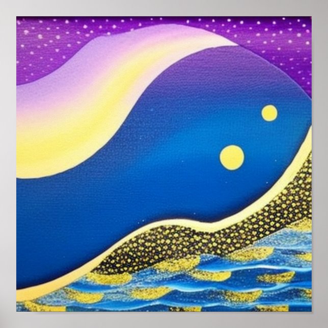 Wave of Colours Poster (Front)