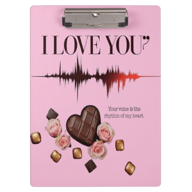 Wave of Love Clipboard (Front)