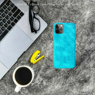 Wave Of Turquoise iPhone 11 Pro Case