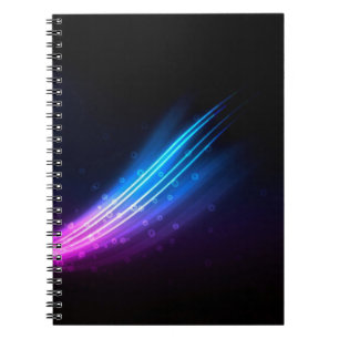 Wave painting drawing artistic notebook