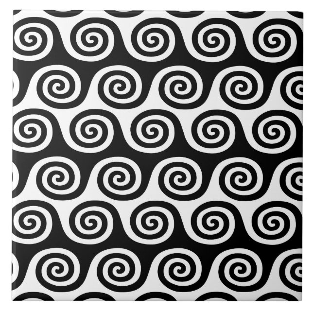 Wave Pattern Tile (Front)
