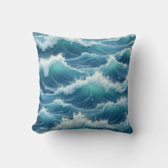 Wave pillow (Front)