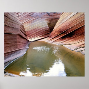 Wave Reflection Poster