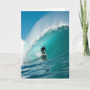 Wave Rider Birthday Card