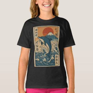 Wave rider dolphin vintage T-Shirt