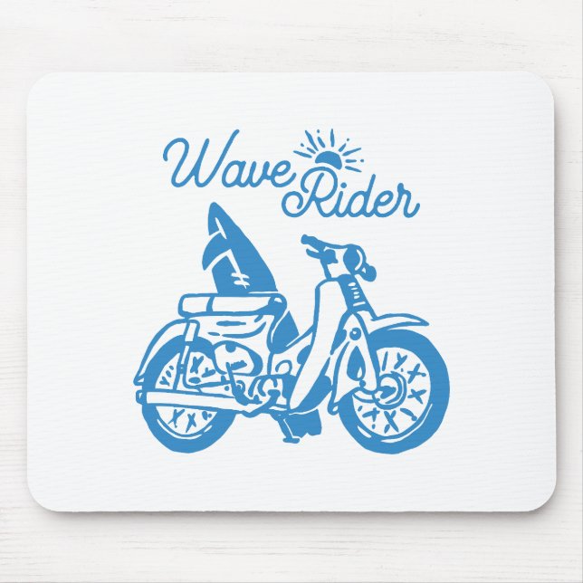 Wave Rider Mouse Mat (Front)