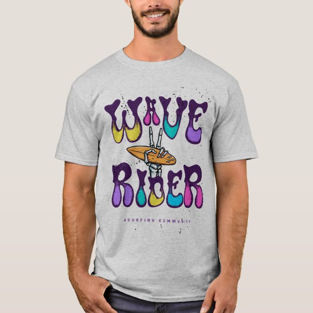 Wave Rider T-Shirt (Front)