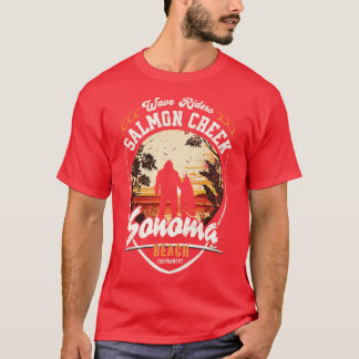 Wave Riders Salmon Creek Sonoma Beach Tournament 1 T-Shirt