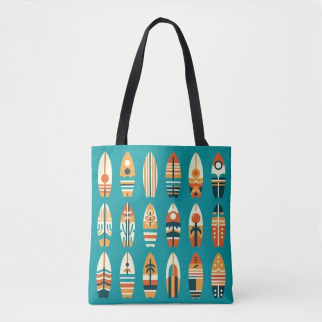 Wave Riders Tote Bag (Front)