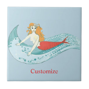 Wave-Riding Mermaid Thunder_Cove Tile