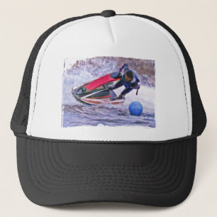Wave Runner Around the Buoy Trucker Hat