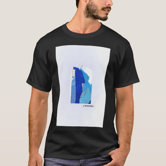 Wave-Sky Fish T-Shirt (Front)