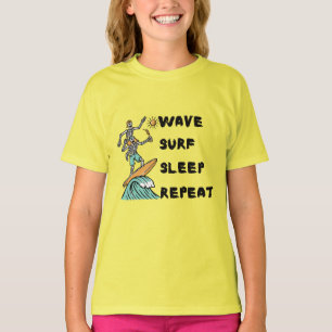 Wave Surf Sleep Repeat T-Shirt