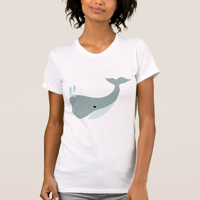 wave the whale T-Shirt (Front)