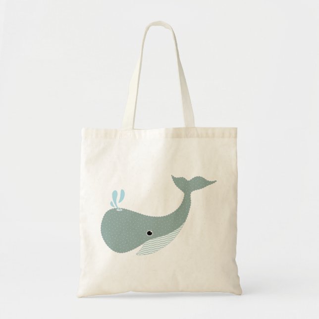 wave the whale tote bag (Front)