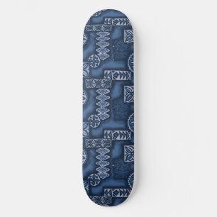 Wave Warrior Hawaiian Tapa Skateboard