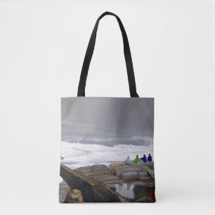 Wave Watchers Tote Bag