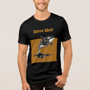 Wave Wolf Tri-Blend Shirt