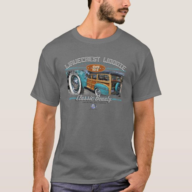 WAVECREST WOODIE T-Shirt (Front)