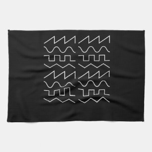 Waveform Modular Synthesizer Analogue Tea Towel