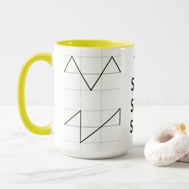 Waveform Mug (With Donut)