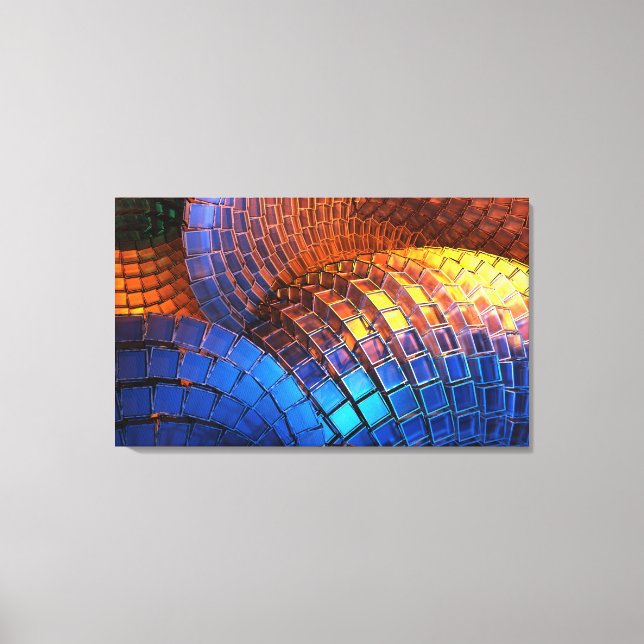 Waveform Premium Wrapped Canvas (Front)