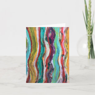 Wavelength Blank Notecard