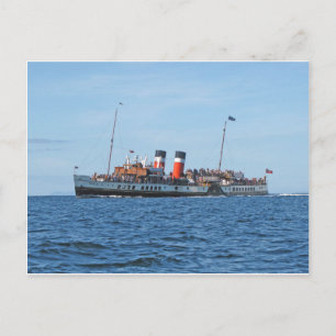 Waverly paddle steamer postcard