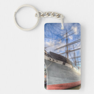Wavertree Ship New York Key Ring