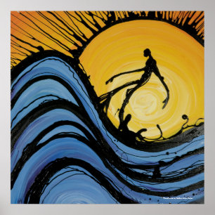 WaveRunner (Print) by Nathan Jalani Taylor Poster