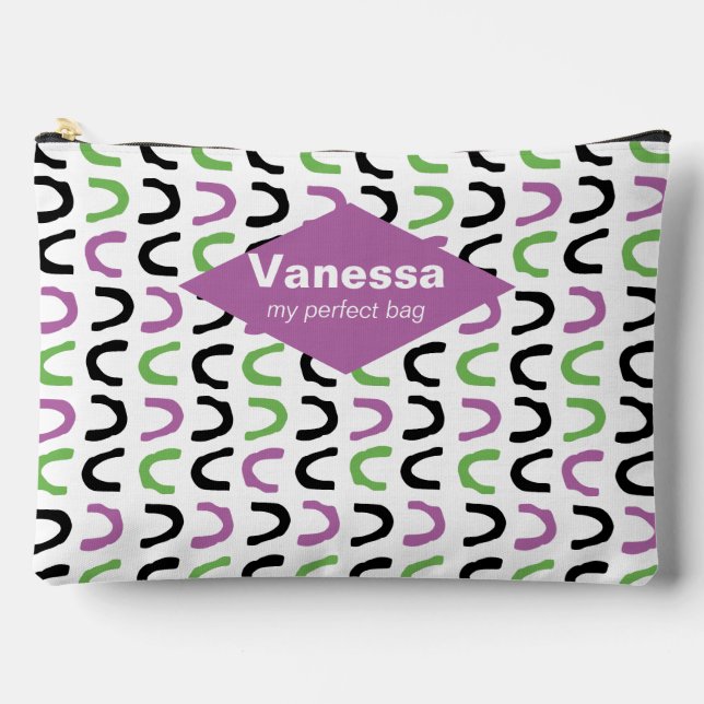 Waves. Accessory Pouch (Front)