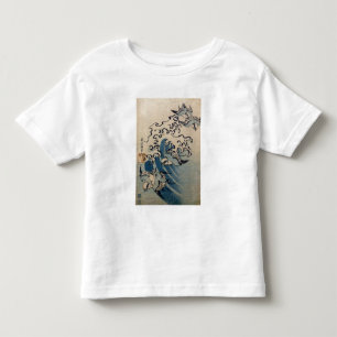 Waves and Birds, c.1825 (colour woodblock print) Toddler T-Shirt