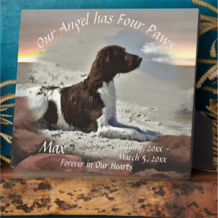 Waves and Boulders Pet Memorial 0893 Plaque