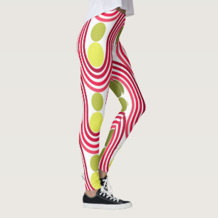 Waves and Circles  Leggings