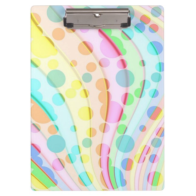 Waves and Dots Clipboard (Front)